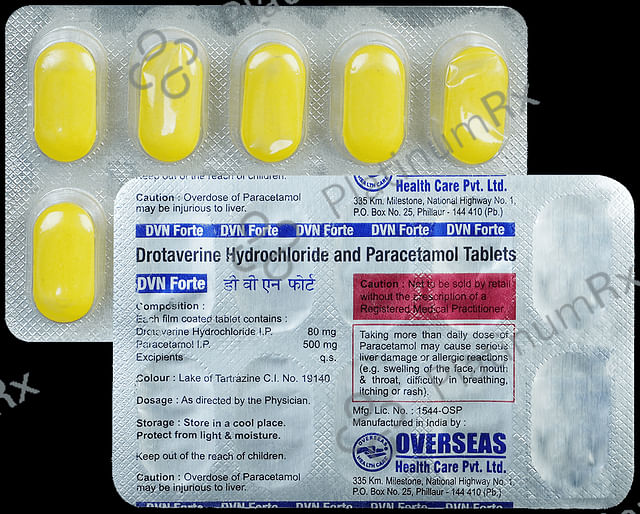 Dvn Forte 80/500mg Tablet 10s
