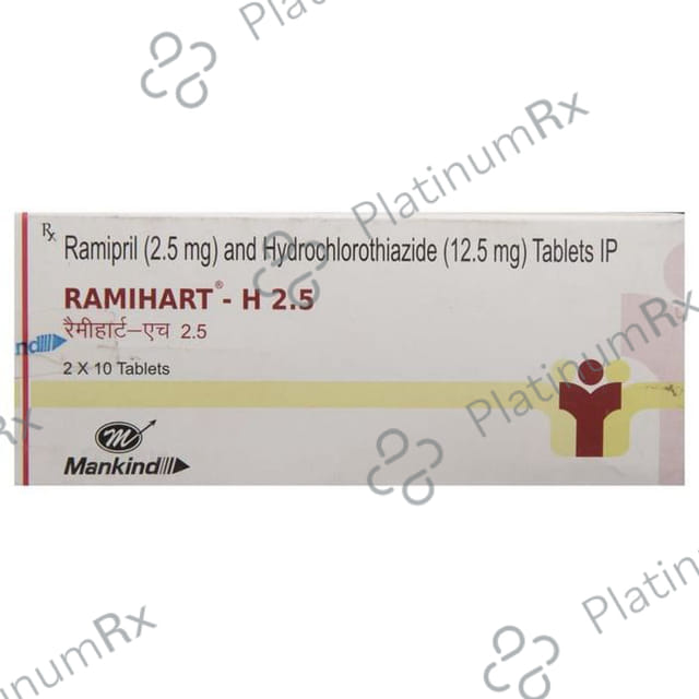 Ramihart H 2.5/12.5mg Tablet 10s