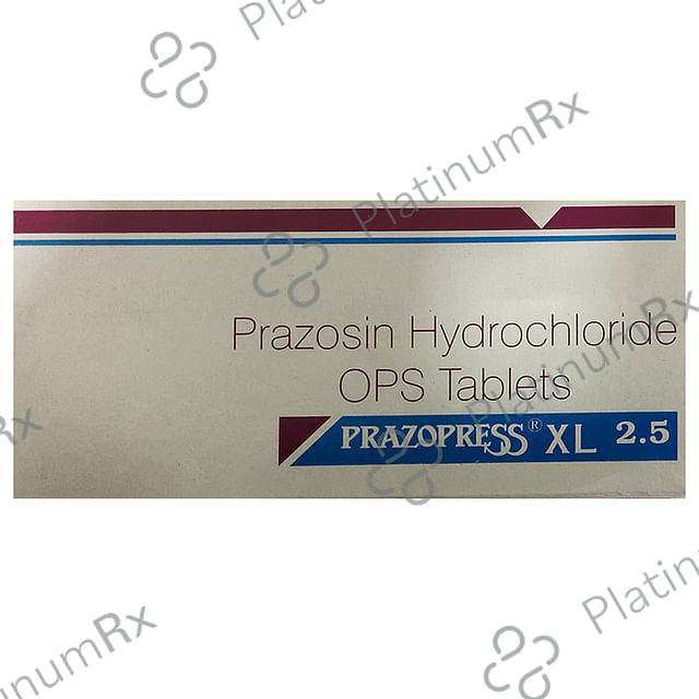 Prazopress XL 2.5mg Tablet OPS 30s
