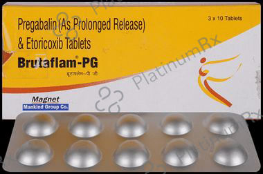 Brutaflam PG 75mg/60mg Tablet
