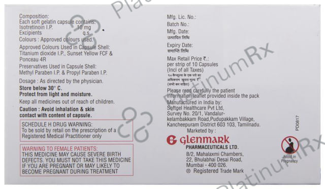 D Acne I 10mg Capsule 10s