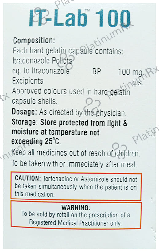 IT Lab 100mg Capsule