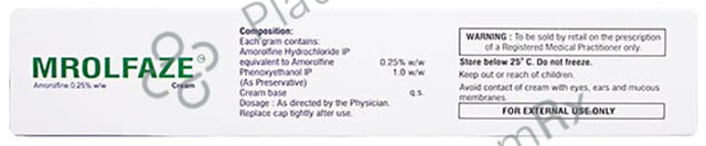 Mrolfaze 0.25% Cream 10 Cream