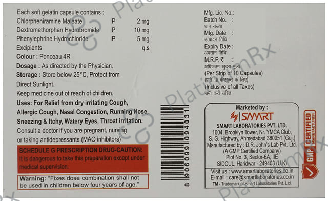 Respijoy D Softgel Capsule 10s