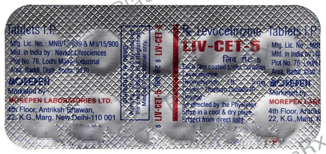 Liv-Cet 5 Tablet