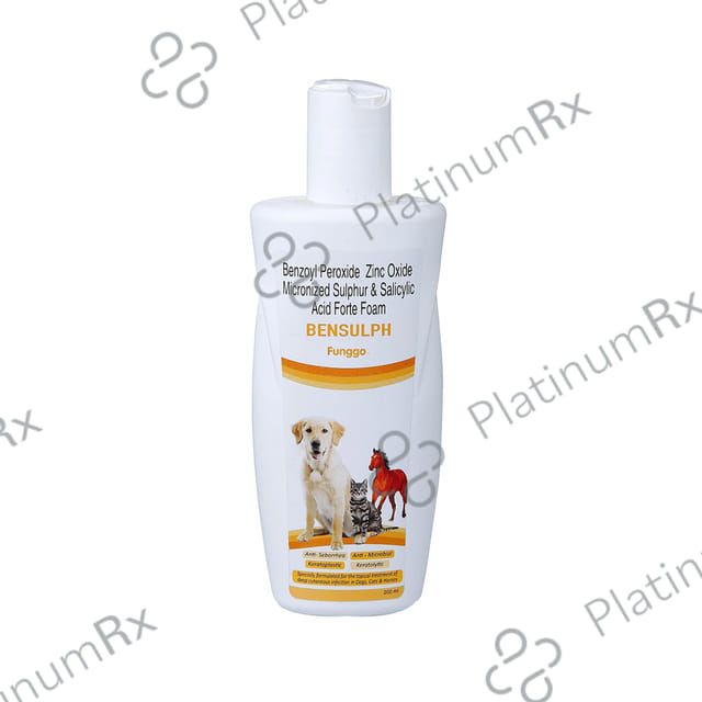 Bensulph Funggo Shampoo for Dogs, Cats & Horses