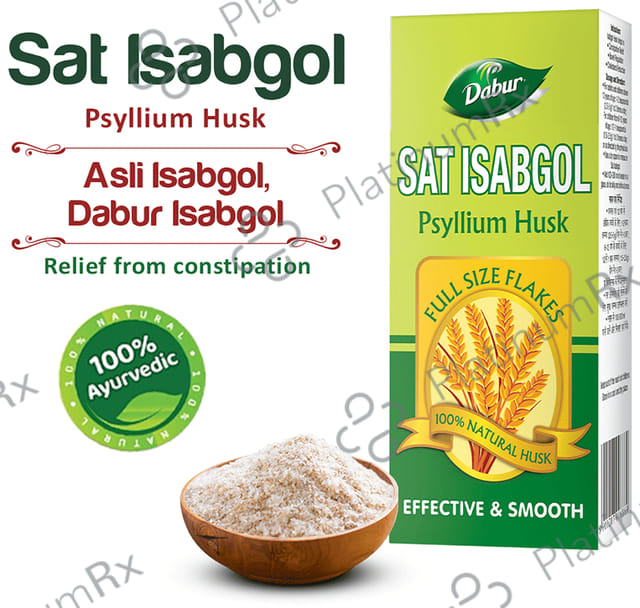 Dabur Sat Isabgol - Eases Constipation 200 gm