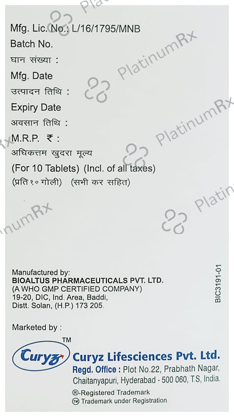 Curglim MV 2.2 Tablet SR 10s