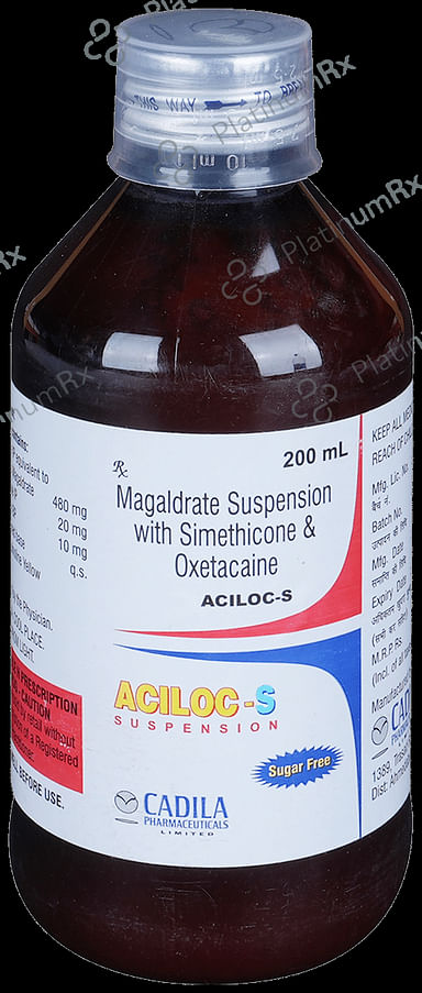 Aciloc S Suspension Sugar Free 200ml