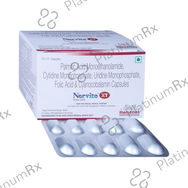 Nervite XT Capsule 10s