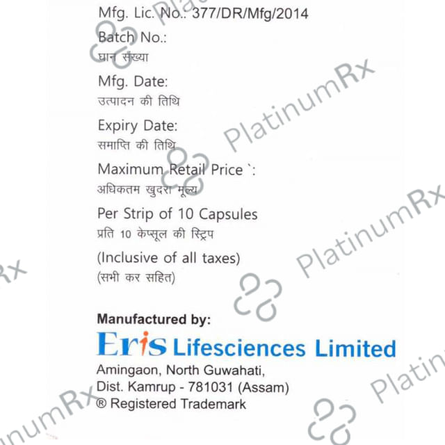 Atorsave CV 10/75mg Capsule 10s