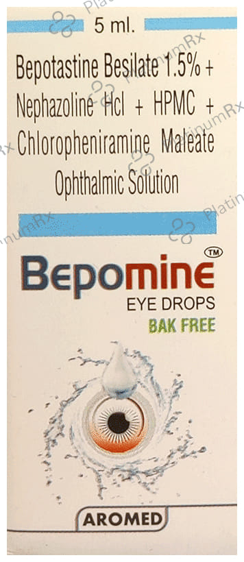 Bepomine Eye Drop (BAK Free)