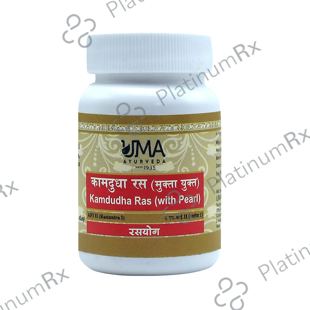 Uma Ayurveda Kamududha Ras (With Pearl) Tablet 1000 tablets