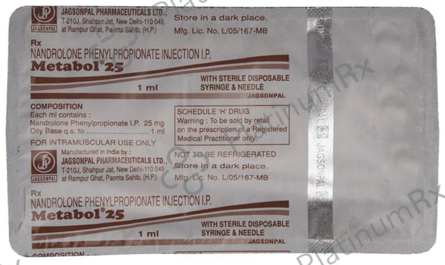 Metabol 25 Injection
