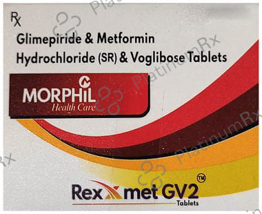 Rexxmet GV 2 Tablet SR