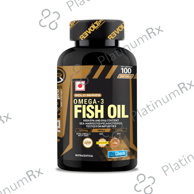 Revoltpro Omega 3 Fish Oil Softgels 100s