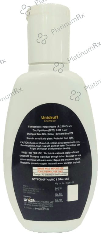 Unidruff Shampoo 50 Shampoo