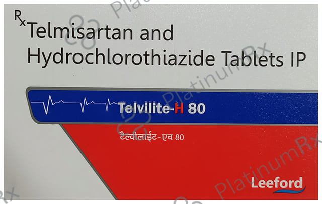 Telvilite H 80/12.5mg Tablet 10s