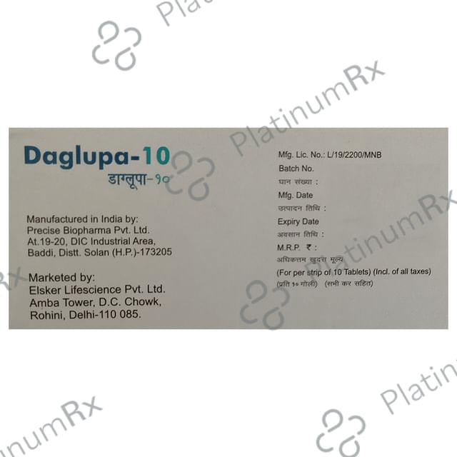 Daglupa 10 Tablet