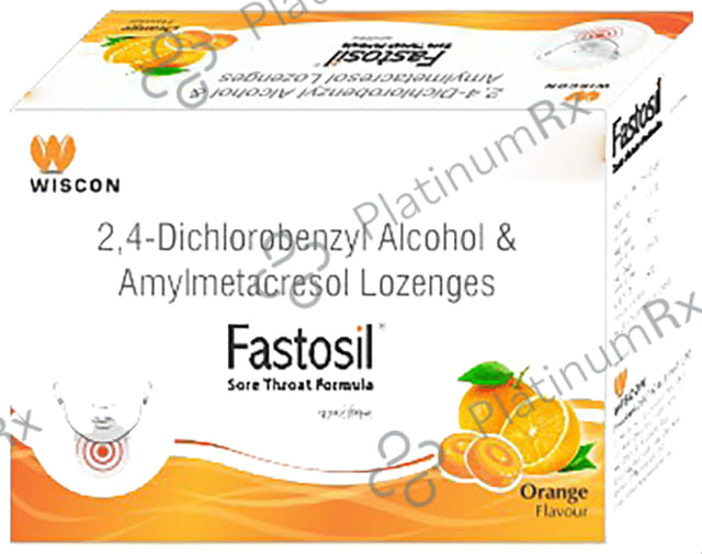 Fastosil Lozenges Orange