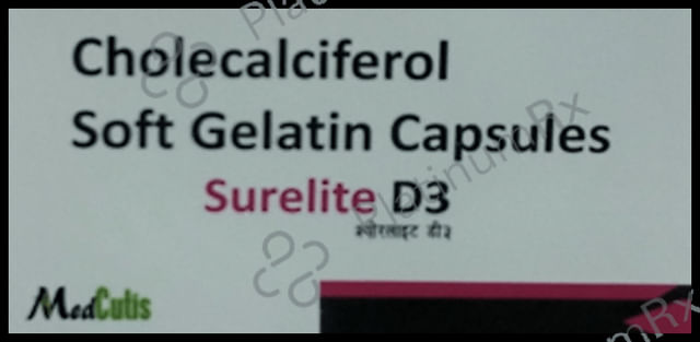 Surelite D3 Soft Gelatin Capsule