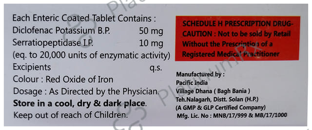 Apoflam Plus Tablet 10s