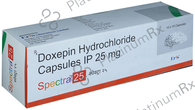 Spectra 25mg Capsule 10s