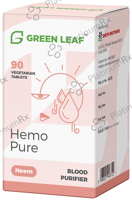 Green Leaf Neem Vegetarian Tablet 90s