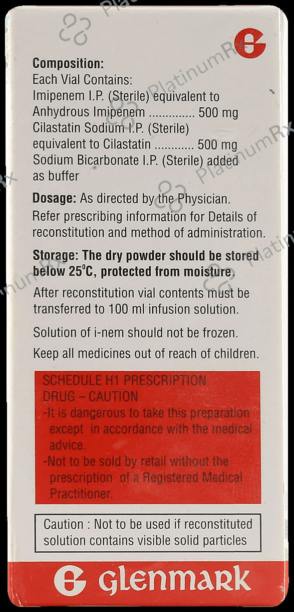 I Nem 500/500mg Injection 1s