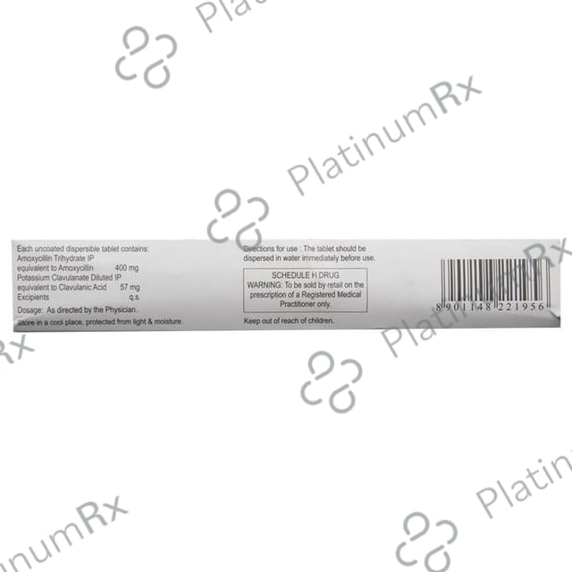 Clamp Kid 400/57mg Forte Tablet 10s