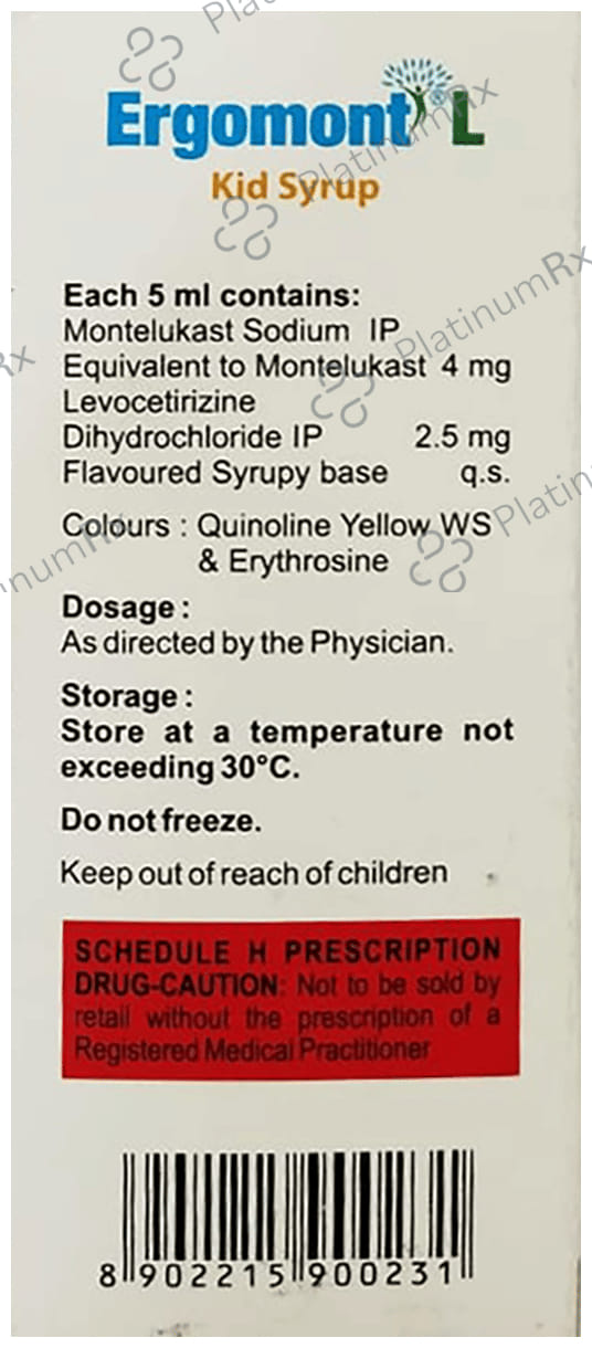 Ergomont L Kid Syrup