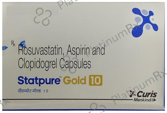 Statpure Gold 10/75/75mg Capsule 10s