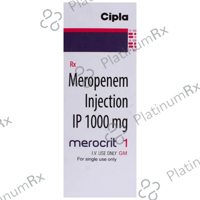 Merocrit 1gm Injection 1gm