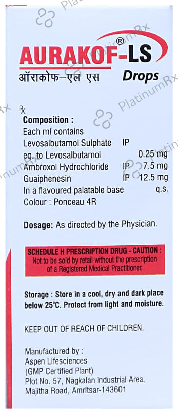 Aurakof-LS Oral Drops