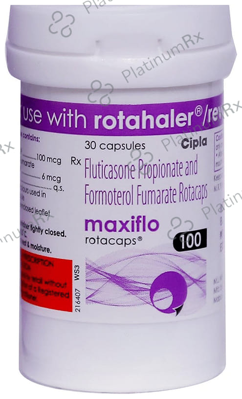 Maxiflo 100/6mcg Rotacap 30s