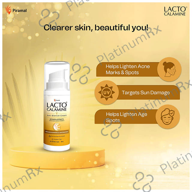 Piramal Lacto Calamine Anti Blemish Cream
