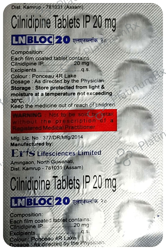 Lnbloc 20mg Tablet 15s
