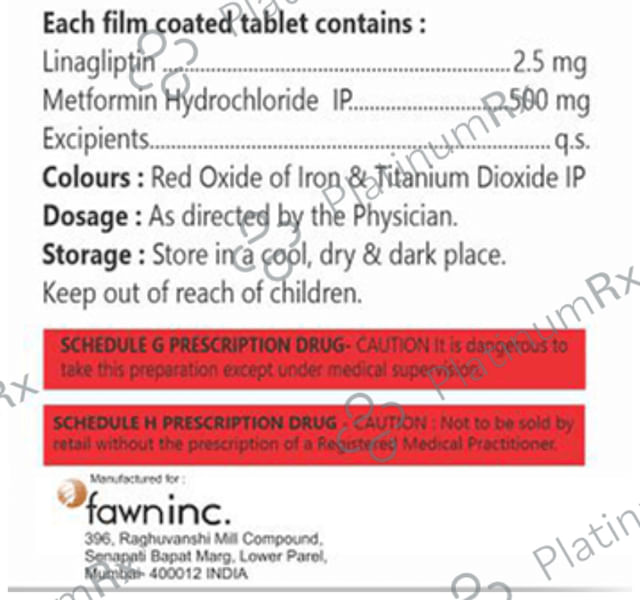 Ligotil-M 2.5/500 Tablet