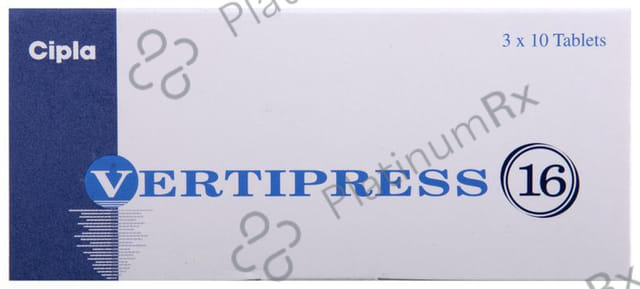 Vertipress 16 Tablet