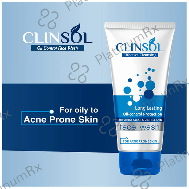 Clinsol Oil Control Face Wash 70gm