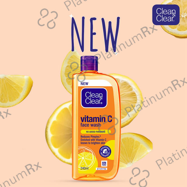 Clean & Clear Vitamin C Face Wash 240ml