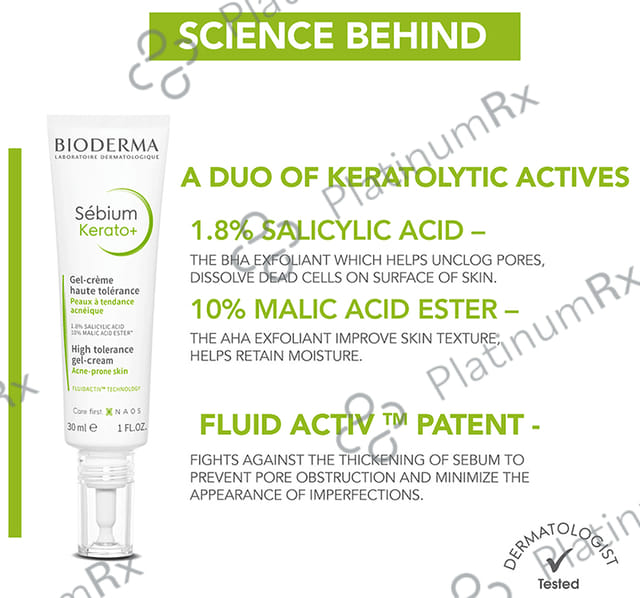 Bioderma Sebium Kerato Plus Cream 30ml
