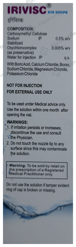 Irivisc 0.5% Eye Drop 15ml