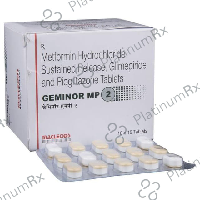 Geminor MP 2/500/15mg Tablet SR 15s