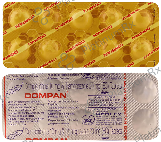 Dompan 10/20mg Tablet 10s (Caldern)