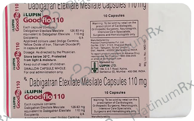 Goodflo 110mg Capsule 10s