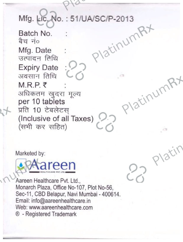 Actigaba M 300mg/500mcg Tablet 10s