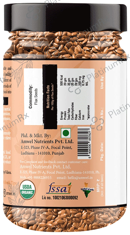 Amwel Organic Flax Seeds