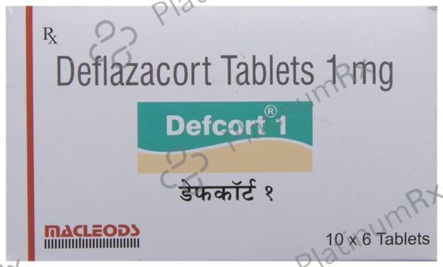 Defcort 1mg Tablet 6s
