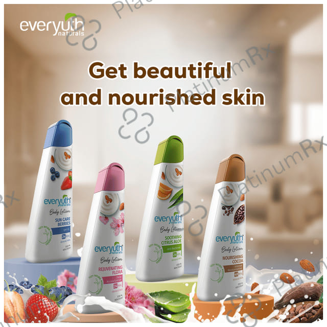 Everyuth Naturals Body Lotion Nourishing Cocoa 200 ml